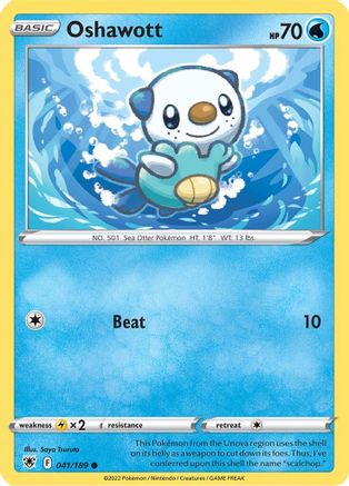 Oshawott 41/189 - Astral Radiance