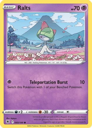 Ralts 60/189 - Astral Radiance