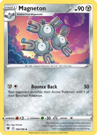 Magneton 106/189 - Astral Radiance Reverse Holofoil