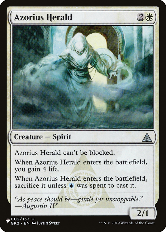 Azorius Herald (PLST-GK2-2) - The List