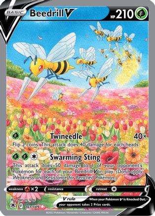 Beedrill V 161/189 - Astral Radiance Holofoil