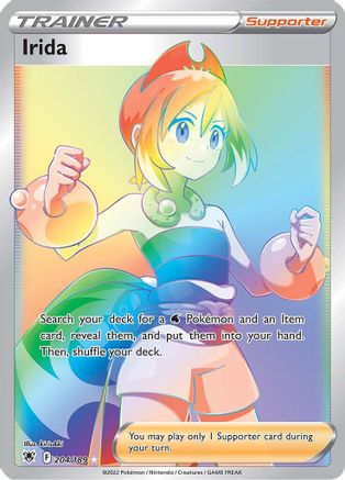 Irida (Secret) 204/189 - SWSH10 Astral Radiance Holofoil - Secret Rare