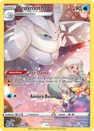 Frosmoth (TG04/TG30) - SWSH10 Astral Radiance Trainer Gallery Holofoil - Ultra Rare