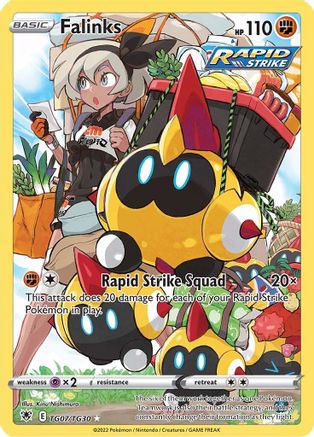 Falinks TG07/TG30 - SWSH10 Astral Radiance Trainer Gallery Holofoil - Ultra Rare