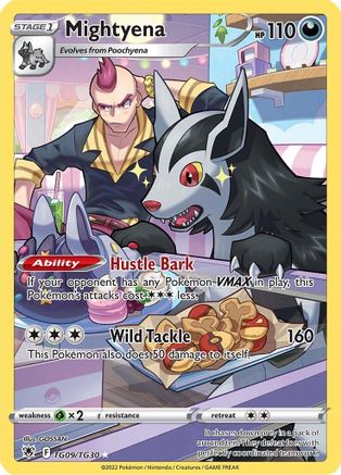 Mightyena TG09/TG30 - SWSH10 Astral Radiance Trainer Gallery Holofoil - Ultra Rare