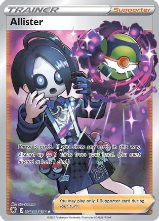 Allister TG24/TG30 - SWSH10 Astral Radiance Trainer Gallery Holofoil - Ultra Rare