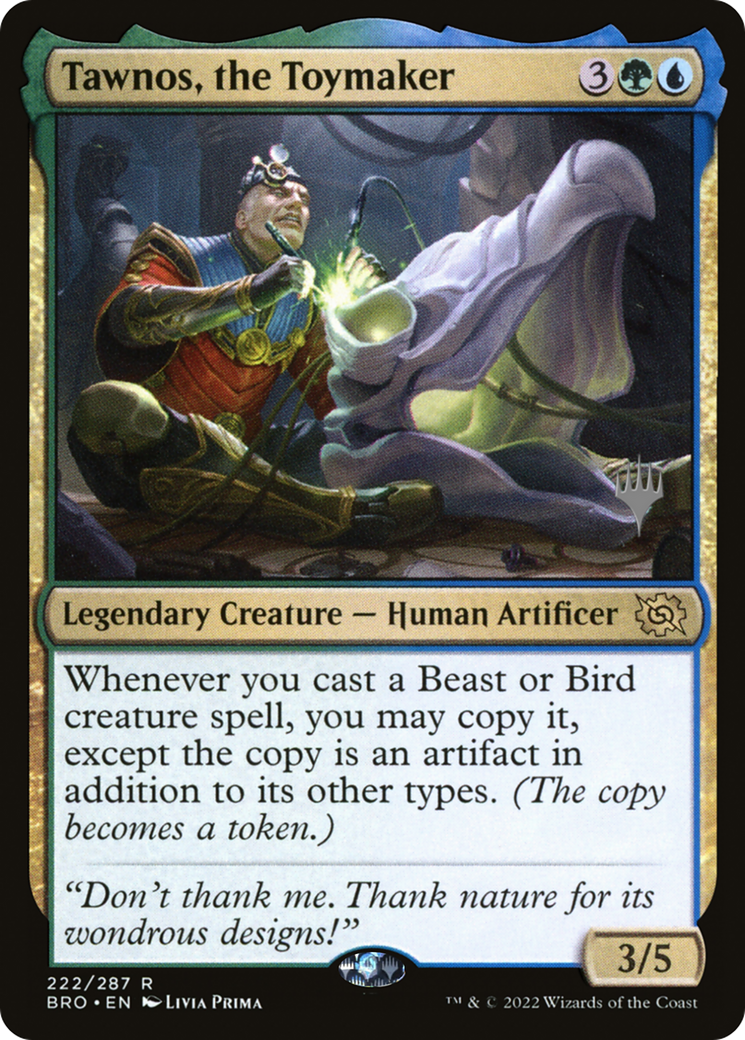 Tawnos, the Toymaker (PPBRO-222) - The Brothers' War Promos Foil (Promo Pack)