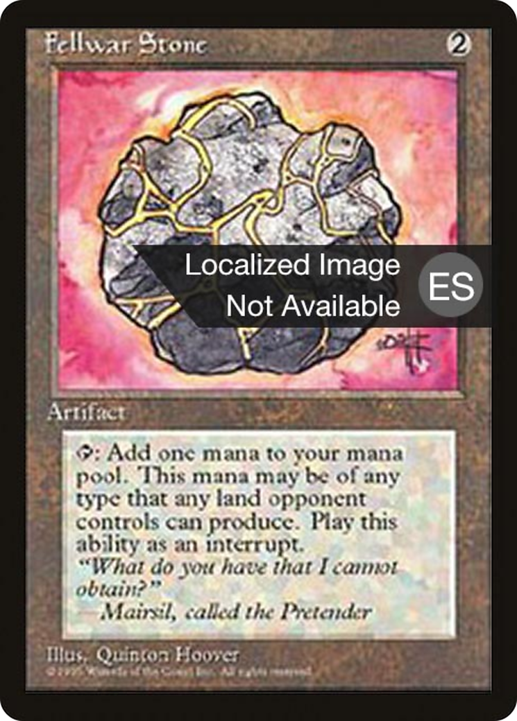 Fellwar Stone (4BB-319) - Fourth Edition Foreign Black Border