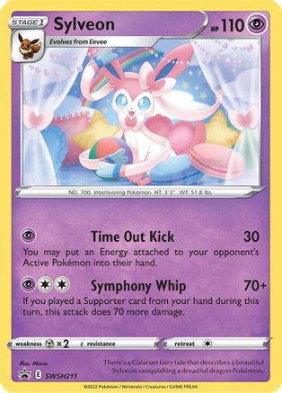 Sylveon SWSH211 - SWSH Sword & Shield Promo Cards Holofoil - Promo