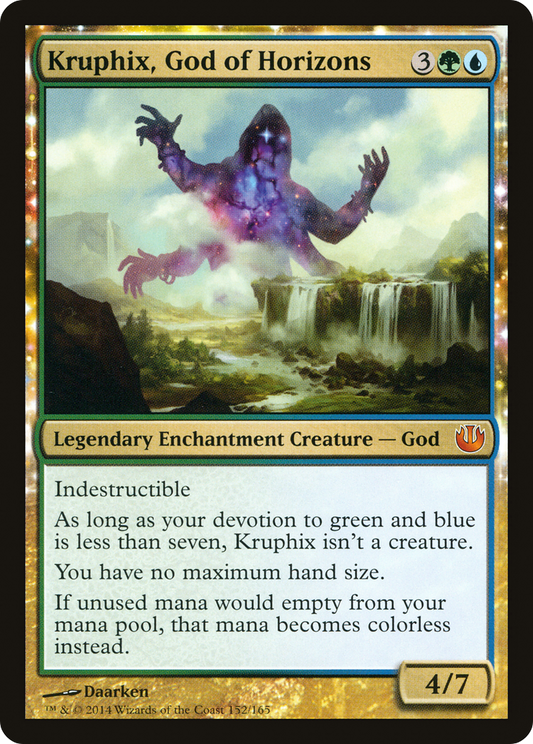 Kruphix, God of Horizons (JOU-152) - Journey into Nyx: (nyxtouched) Foil