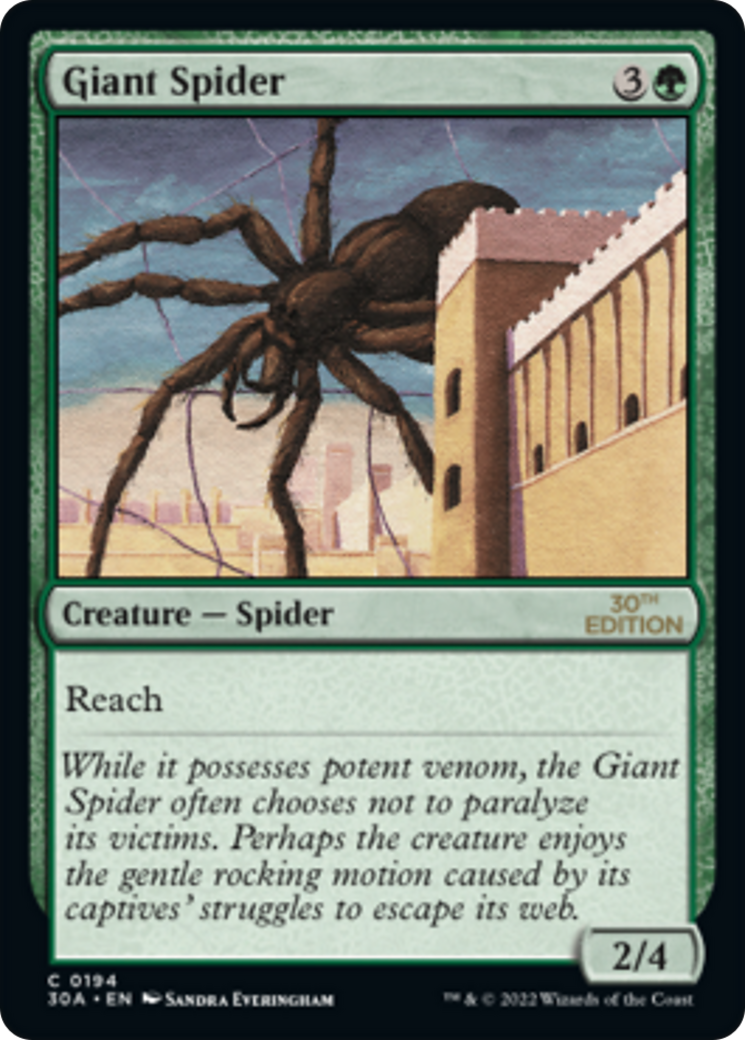 Giant Spider (30A-194) - 30th Anniversary Edition