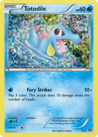 Totodile 5/12 - McDonalds Collection 2016