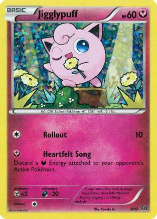 Jigglypuff (8/12) - McDonalds Promos 2016 Holofoil - Promo