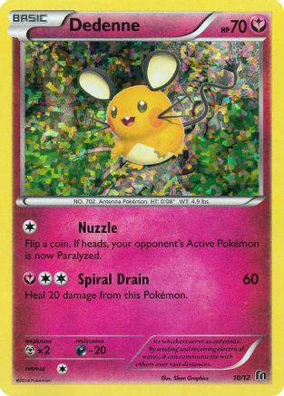 Dedenne (10/12) - McDonalds Promos 2016 Holofoil - Promo