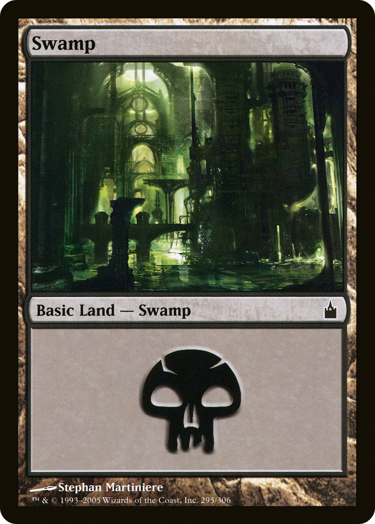 Swamp (RAV-295) - Ravnica: City of Guilds