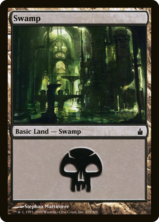 Swamp (RAV-295) - Ravnica: City of Guilds