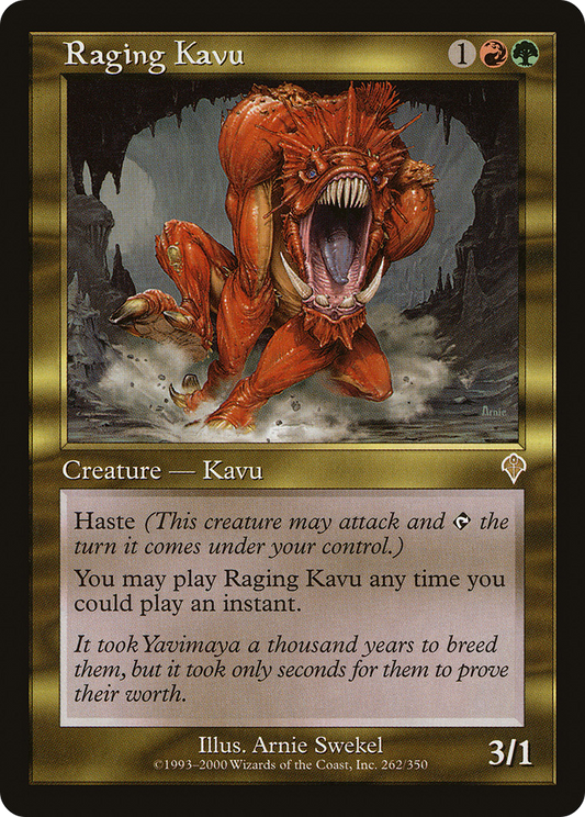 Raging Kavu (INV-262) - Invasion