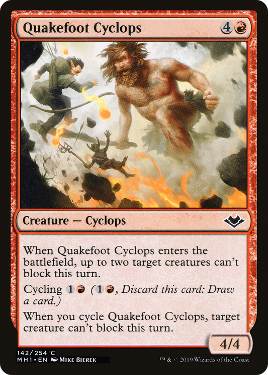 Quakefoot Cyclops (MH1-142) - Modern Horizons