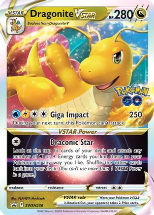 Dragonite VSTAR SWSH236 - SWSH Sword & Shield Promo Cards Holofoil - Promo