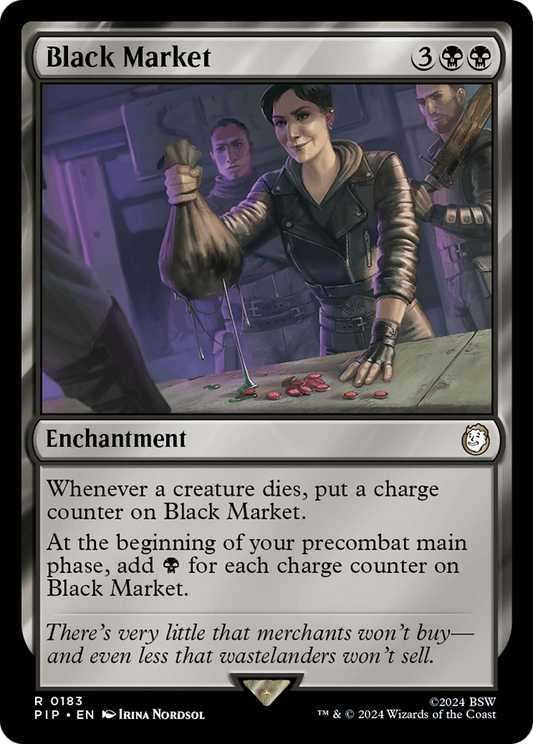 Black Market (PIP-183) - Fallout Foil