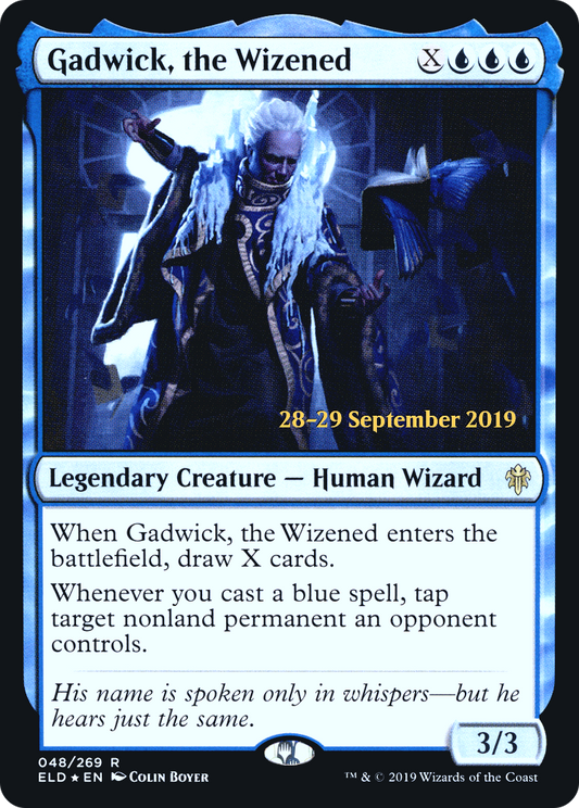 Gadwick, the Wizened (PELD-48S) - Throne of Eldraine Promos Foil