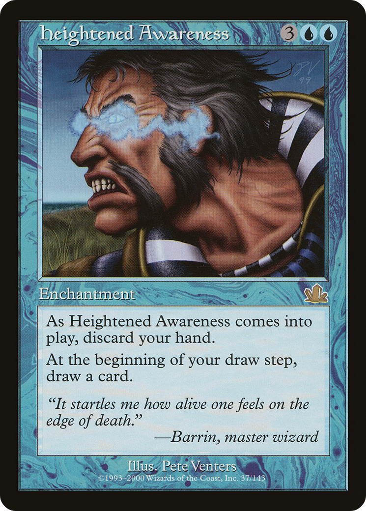 Heightened Awareness (PCY-037) - Prophecy Foil