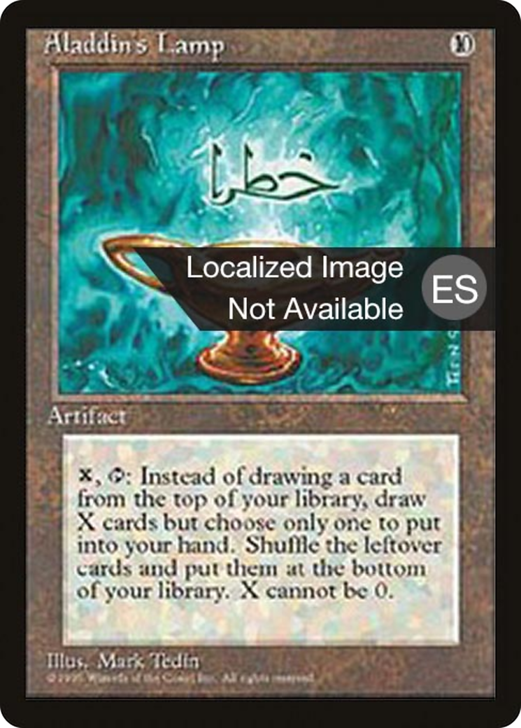 Aladdin's Lamp (4BB-291) - Fourth Edition Foreign Black Border