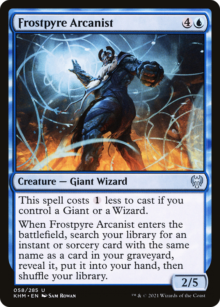 Frostpyre Arcanist  (KHM-058) - Kaldheim