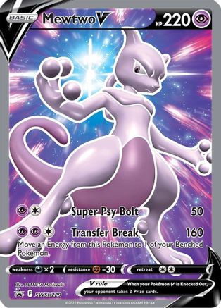 Mewtwo V (SWSH229/307) - SWSH Sword & Shield Promo Cards Holofoil - Promo
