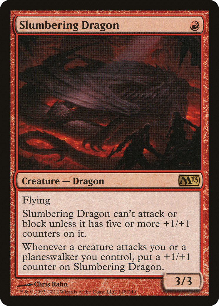 Slumbering Dragon (M13-148) - Magic 2013