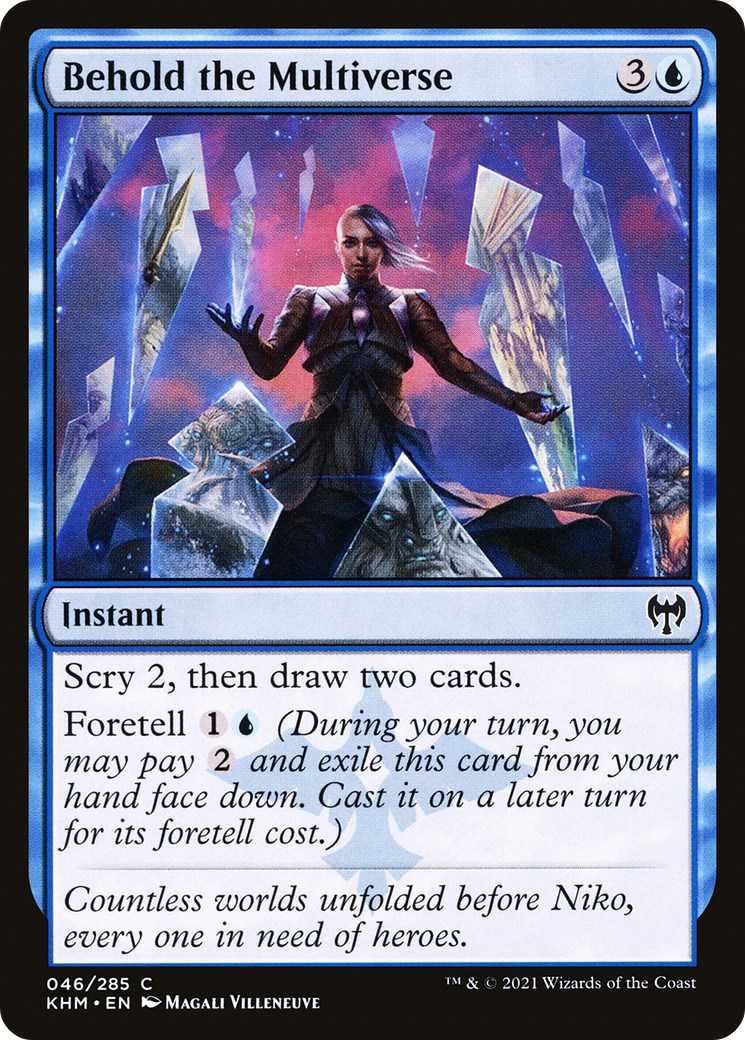 Behold the Multiverse  (KHM-046) - Kaldheim Foil