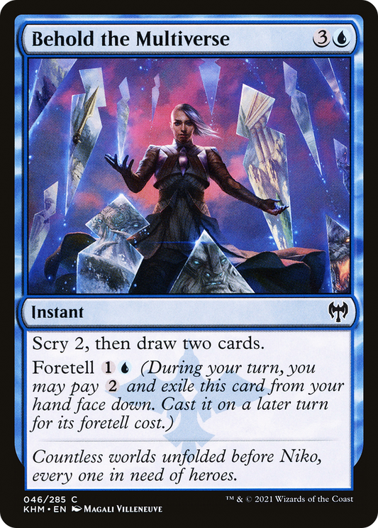 Behold the Multiverse  (KHM-046) - Kaldheim Foil
