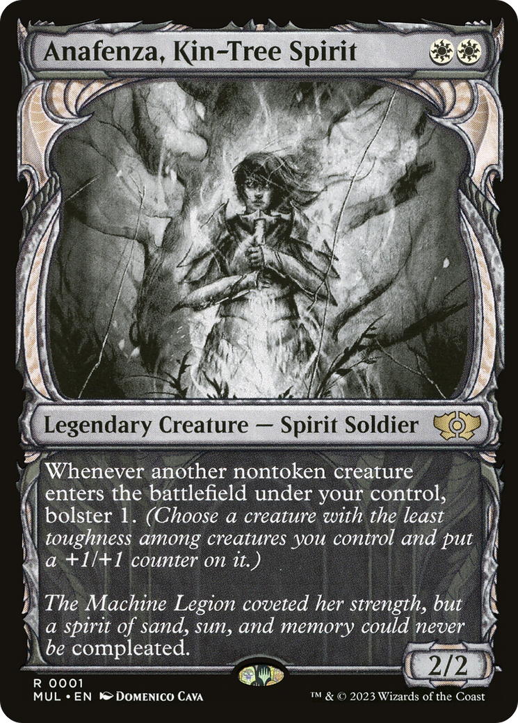 Anafenza, Kin-Tree Spirit (MUL-001) - Multiverse Legends: (Showcase) Foil