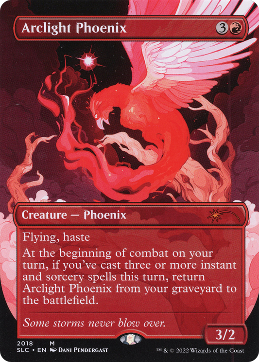 Arclight Phoenix  (Borderless)(SLC-2018) - Secret Lair 30th Anniversary Countdown Kit Foil