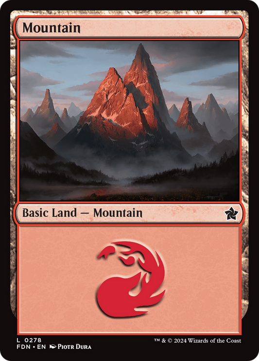 Mountain (FDN-278) - Foundations Foil