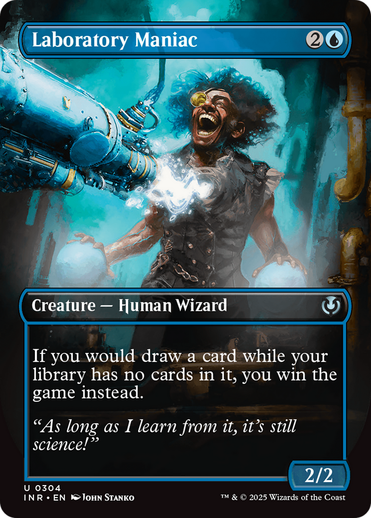 Laboratory Maniac  (Borderless)(INR-304) - Innistrad Remastered Foil