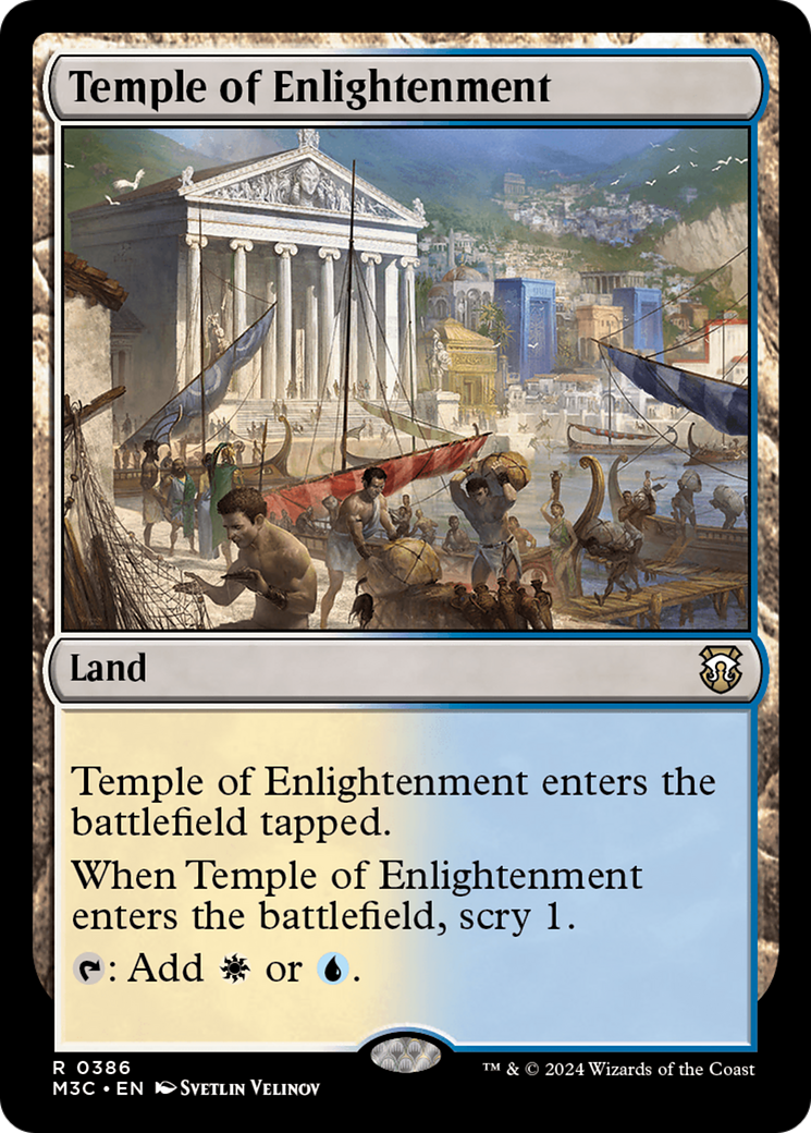 Temple of Enlightenment (M3C-386) - Modern Horizons 3 Commander