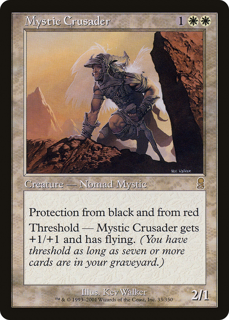 Mystic Crusader (ODY-033) - Odyssey Foil