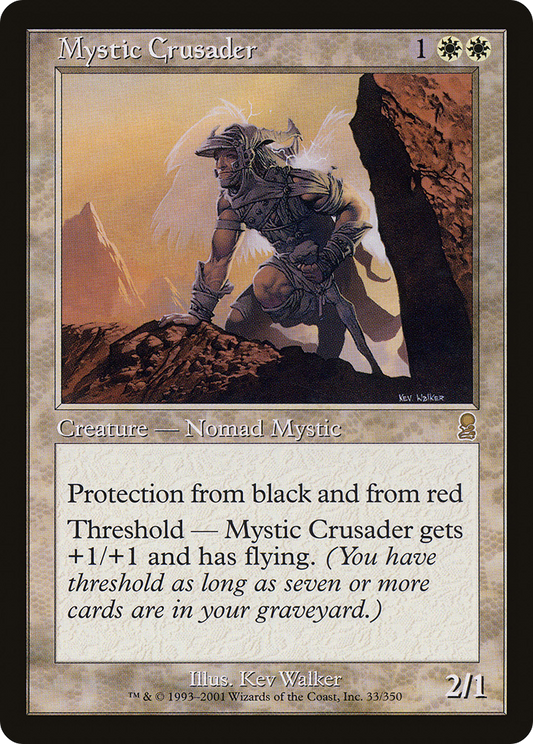 Mystic Crusader (ODY-033) - Odyssey Foil