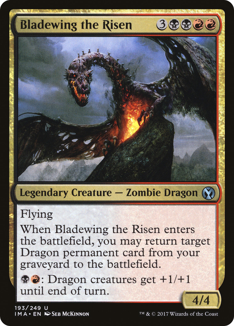 Bladewing the Risen (IMA-193) - Iconic Masters