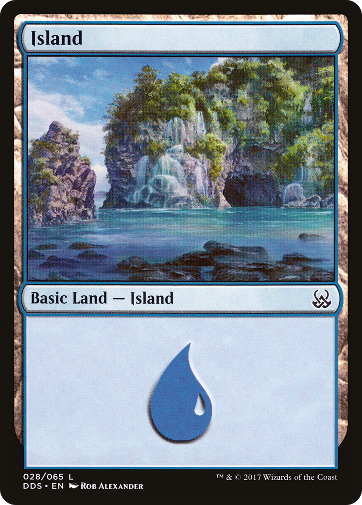 Island (DDS-028) - Duel Decks: Mind vs. Might