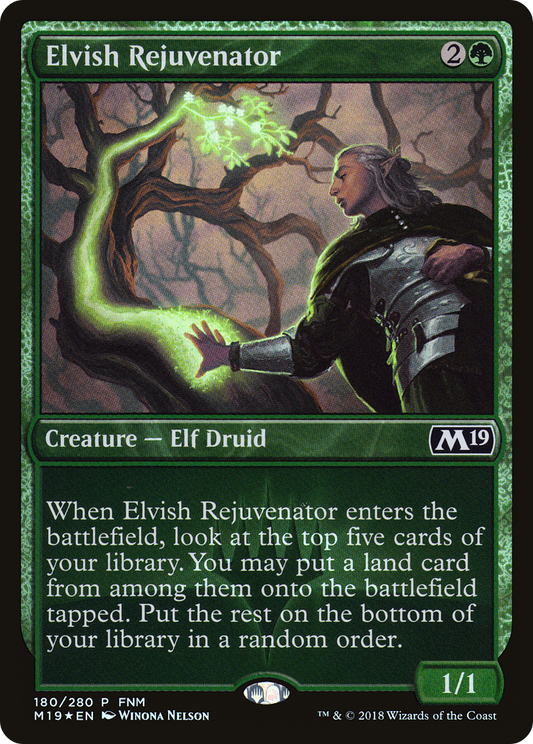 Elvish Rejuvenator (PM19-180) - Core Set 2019 Promos Foil