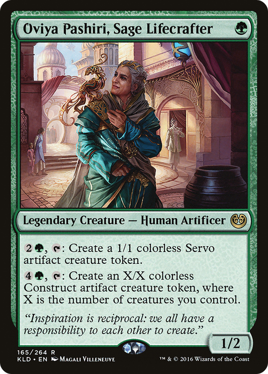 Oviya Pashiri, Sage Lifecrafter (KLD-165) - Kaladesh