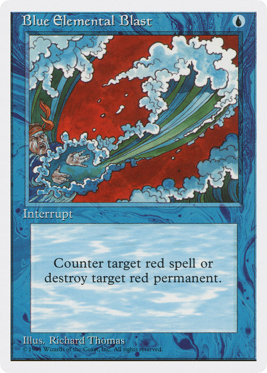 Blue Elemental Blast (PMEI-005) - Media Inserts