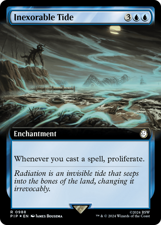 Inexorable Tide (PIP-988) - Fallout: (Extended Art) Foil