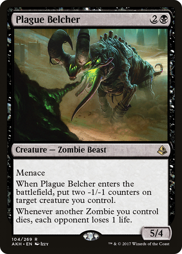 Plague Belcher (AKH-104) - Amonkhet Foil