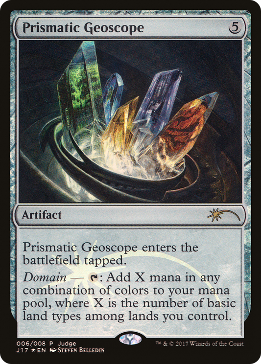 Prismatic Geoscope (J17-006) - Judge Gift Cards 2017 Foil