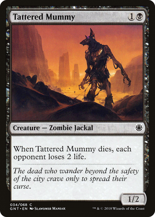 Tattered Mummy (GNT-034) - Game Night