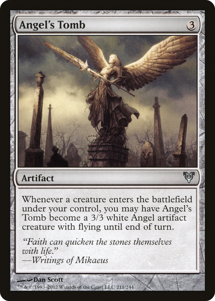 Angel's Tomb (AVR-211) - Avacyn Restored Foil