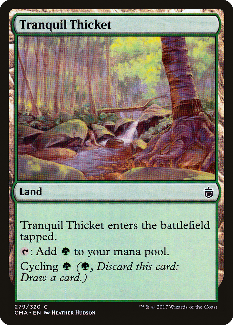 Tranquil Thicket (CMA-279) - Commander Anthology